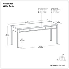 Load image into Gallery viewer, Hollander - Handcrafted Desk