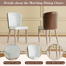 Load image into Gallery viewer, Table With Rotating Tray Scratch & Heat For Kitchen & Restaurant, 4 Chairs - White