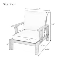 Load image into Gallery viewer, Modern Patio Accent Chair