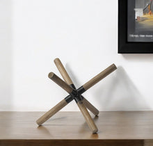 Load image into Gallery viewer, Modern Abstract Tabletop Sculpture (392490) - Brown