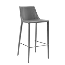 Load image into Gallery viewer, Steel Low Back Bar Height Bar Chair - Gray