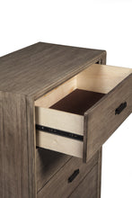 Load image into Gallery viewer, Solid Wood 5 Drawer Chest - Gray