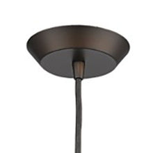 Load image into Gallery viewer, Narrow Hanging Light With Glass Studs - Bronze