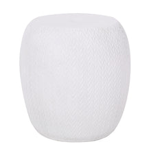 Load image into Gallery viewer, Outdoor Lightweight, Concrete Side Table - Antique White
