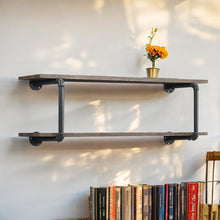 Load image into Gallery viewer, Brantley - Antique Wall Rack - Oak