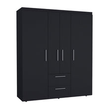 Load image into Gallery viewer, Two Drawer Combo Dresser - Black