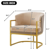 Load image into Gallery viewer, Upholstered Reading Accent Armchair For Living Room