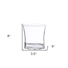 Load image into Gallery viewer, Mouth Blown Pocket Table Vase - Clear