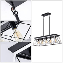 Load image into Gallery viewer, Five Light Metal Chandelier With Shades - White
