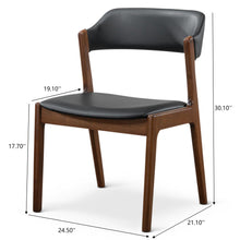 Load image into Gallery viewer, Enzo - Dining Chair (Set of 2) - Black / Brown
