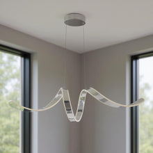 Load image into Gallery viewer, LED Dimmable Smart Enabled Chandelier - Silver