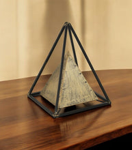 Load image into Gallery viewer, Hand Painted Modern Abstract Tabletop Sculpture - Bronze
