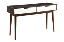 Load image into Gallery viewer, Christa - Sofa Table - White / Espresso