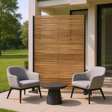 Load image into Gallery viewer, Three Panel Screen Room Divider (720041) - Brown