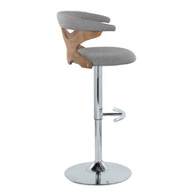 Load image into Gallery viewer, Gardenia - Contemporary Adjustable Barstool With Swivel / Rounded T Footrest (Set of 2)