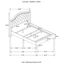 Load image into Gallery viewer, Copper - Wingback Bed