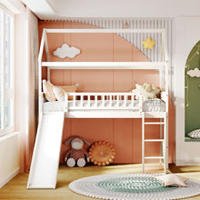 Load image into Gallery viewer, Loft Bed With Slide