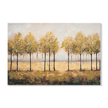 Load image into Gallery viewer, Wall Art Decor Canvas Print Autumn Embellishments Plant Forest Abstract Tree - Tan Leaves