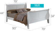 Load image into Gallery viewer, Panel Sleigh Bed