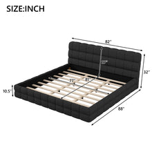 Load image into Gallery viewer, Upholstered Platform Bed With Headboard