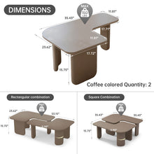 Load image into Gallery viewer, L-Shape Coffee Table For Living Room