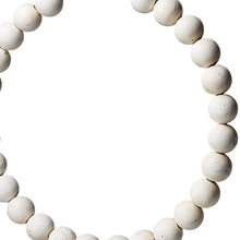 Load image into Gallery viewer, Abstract Beaded Tabletop Sculpture (392494) - White / Gold
