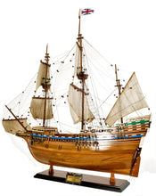 Load image into Gallery viewer, Mayflower Boat Hand Painted Decorative Boat - Brown