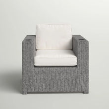 Load image into Gallery viewer, Aviara - Outdoor Club Chair Timeless Comfort With Plush Cushions - Gray Mix