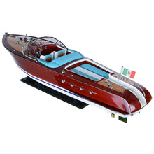 Load image into Gallery viewer, Hand Painted Model Boat (624203) - Light Brown / Dark Brown