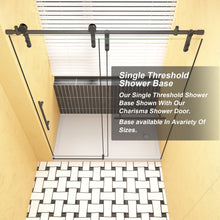 Load image into Gallery viewer, Shower Base Drain With Single Threshold Design