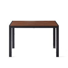Load image into Gallery viewer, Creative Design Veneered MDF Wood Structure Rectangular Walnut Dining Table - Walnut