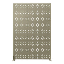 Load image into Gallery viewer, Three Panel Screen Room Divider - Gray