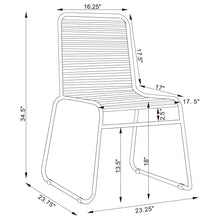Load image into Gallery viewer, Jerome - Stackable Side Chair (Set of 2) - Charcoal
