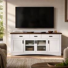 Load image into Gallery viewer, Modern TV Console & Adjustable Shelves