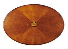 Load image into Gallery viewer, Burl Oval Coffee Table - Brown