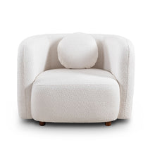 Load image into Gallery viewer, Japandi Style Accent Square Chair