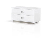 Load image into Gallery viewer, 15.7" x 12.7" x 18.6" Two Drawer Nightstand - White