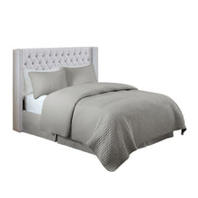 Load image into Gallery viewer, Transitional Upholstery Headboard With Tufted Buttons And Nailhead Trim