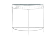 Load image into Gallery viewer, Accent Console Table For Entryway, Contemporary And Modern - White