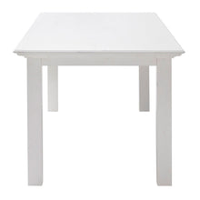 Load image into Gallery viewer, 63" Solid Wood Dining Room Table - White