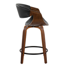 Load image into Gallery viewer, Symphony - Mid Century Modern Fixed Height Counter Stool With Swivel With Round Footrest (Set of 2)