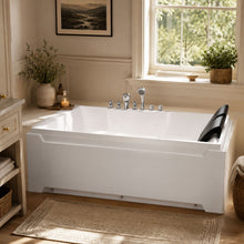Load image into Gallery viewer, Xavier - Massage Double Bathtub - Milk White