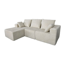Load image into Gallery viewer, Corner Combination Sofa Sectional Couch With Soft Fabric