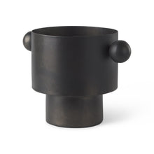 Load image into Gallery viewer, Round Table Vase (729957) - Black