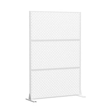 Load image into Gallery viewer, Three Panel Screen Room Divider (562822) - White