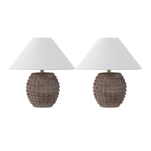 Load image into Gallery viewer, Novelty Table Lamps With Empire Shades (Set of 2) - Taupe
