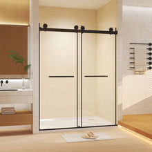 Load image into Gallery viewer, Frameless Double Sliding Shower Door