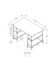 Load image into Gallery viewer, Computer Desk For Home Office, Laptop, Storage Shelves, Contemporary & Modern
