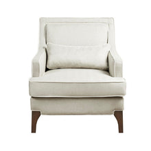 Load image into Gallery viewer, Refined - Arm Chair - Cream / Dark Brown