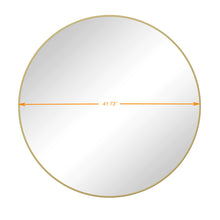 Load image into Gallery viewer, Wall Circular Mirror Metal Framed Mirror Round Vanity Mirror Dressing Mirror, For Bathroom, Living Room, Bedroom Wall Decor